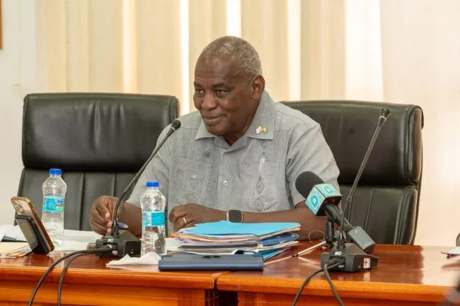 Home Affairs Minister Robeson Benn