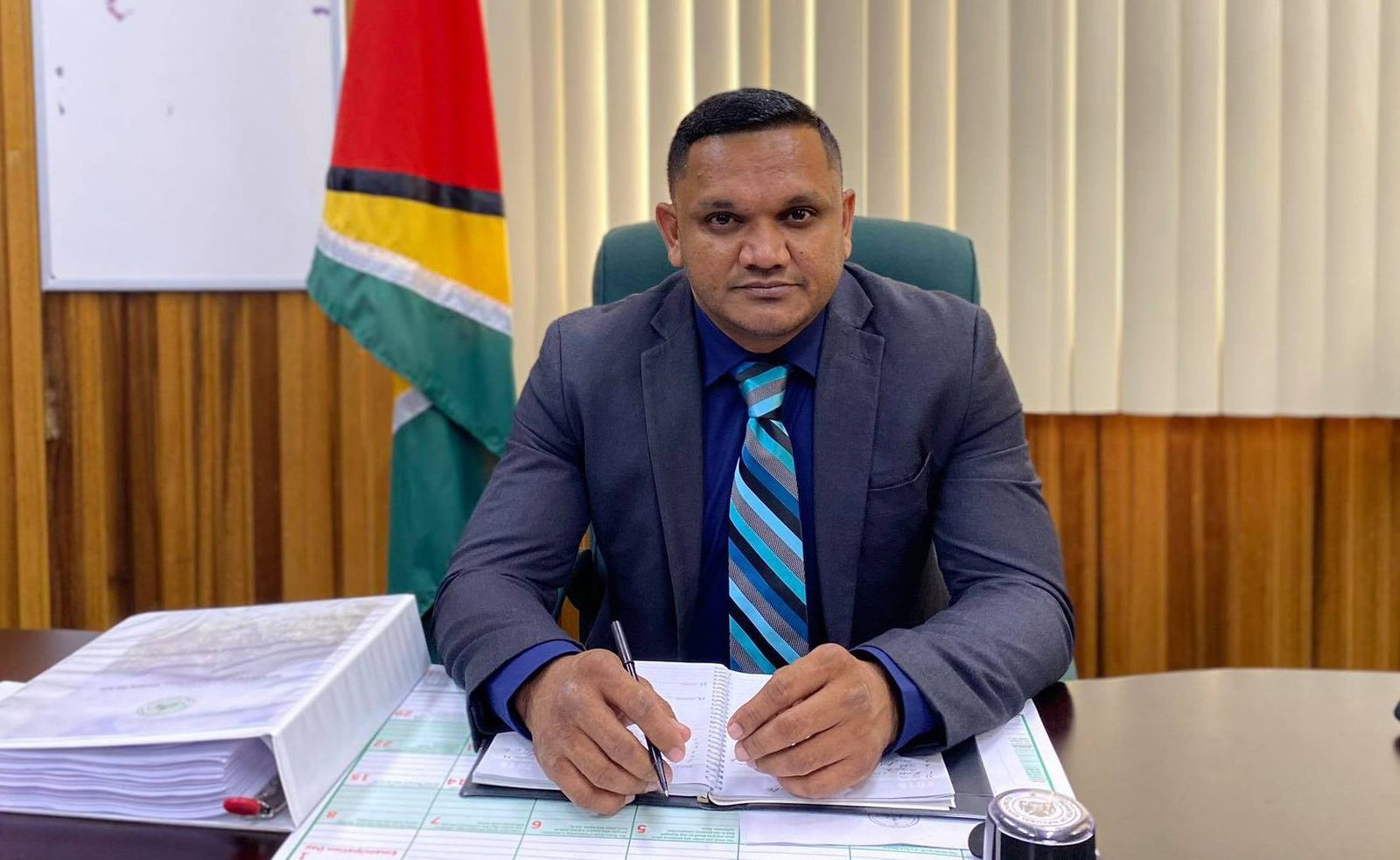 Natural Resource Minister Vickram Bharrat