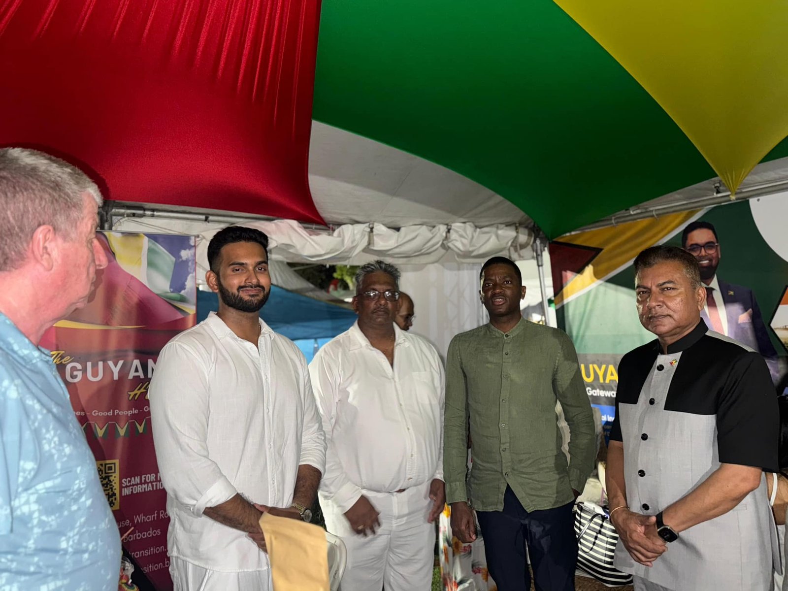Guyanese businessmen in Barbados.