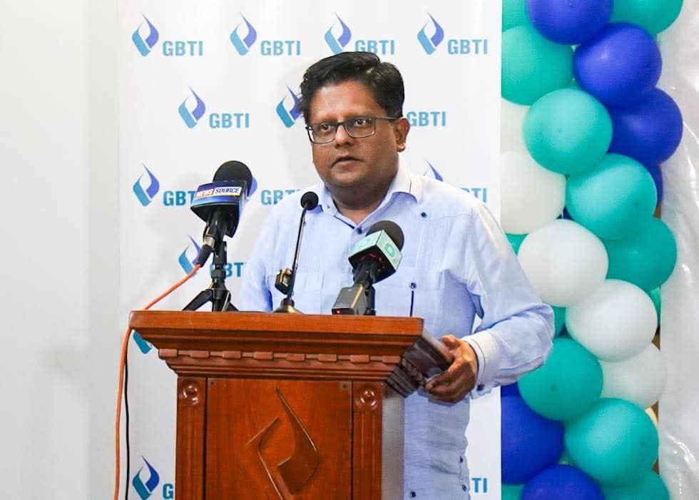 Minister within the Office of the President with Responsibility for Finance and Public Service, Dr Ashni Singh 
