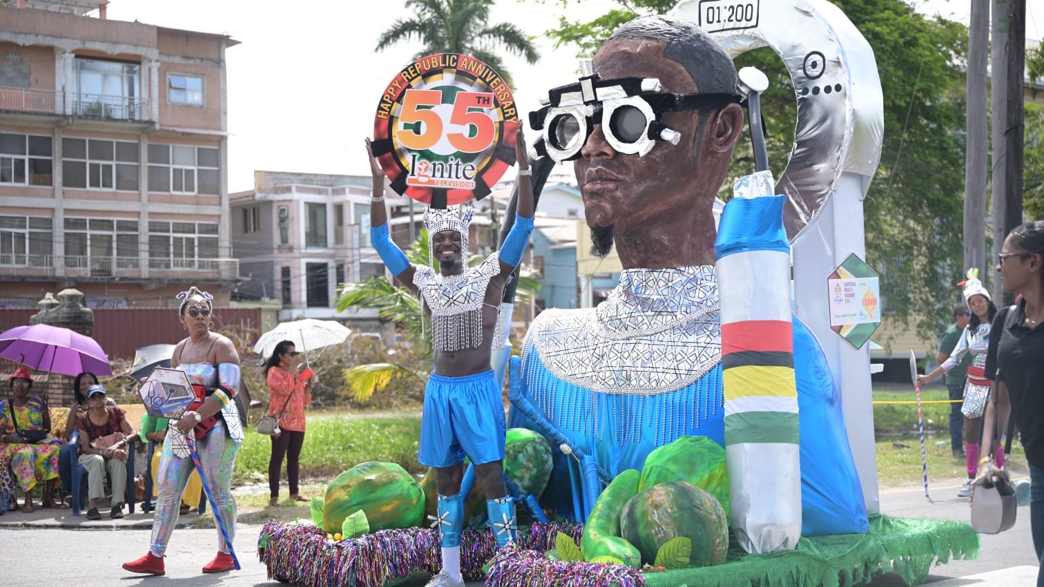 Ministry of Health's Mash 2025 float