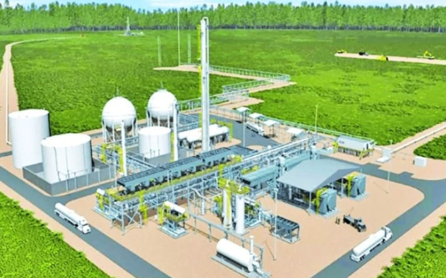 An artist’s impression of the Gas˗to˗Shore Project