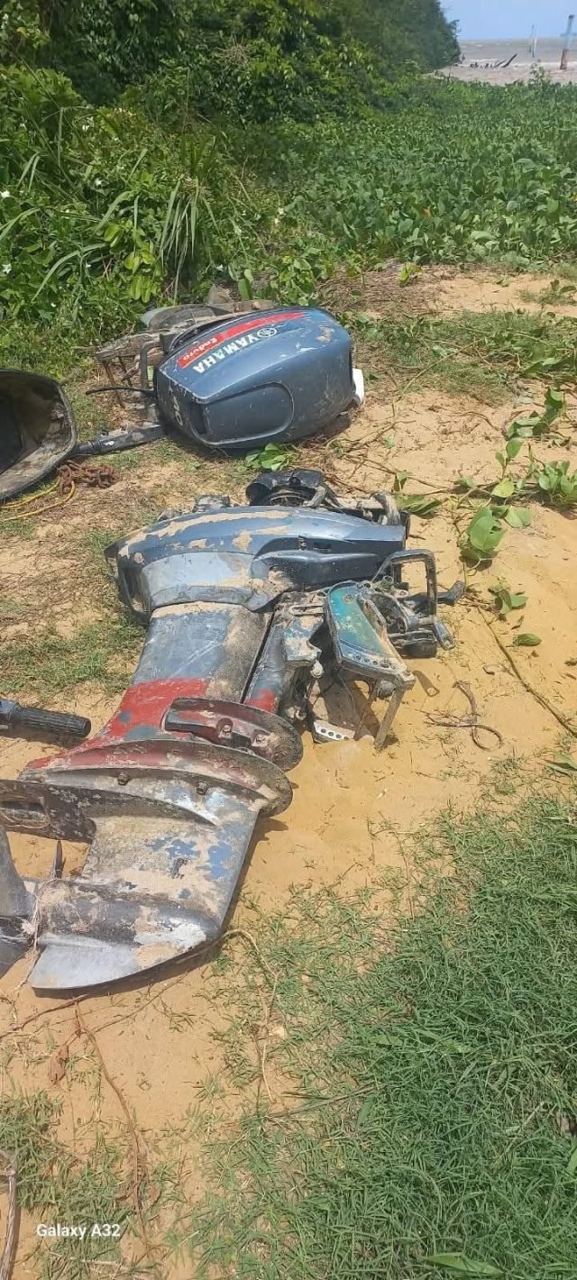 Two of the four engines recovered (GPF photo)