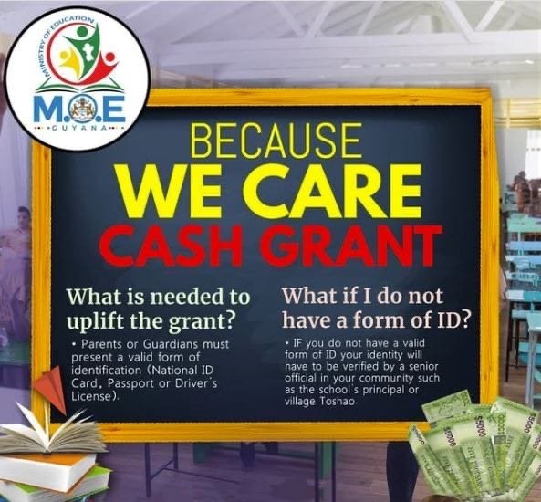 Distribution of education cash grants begins May 12