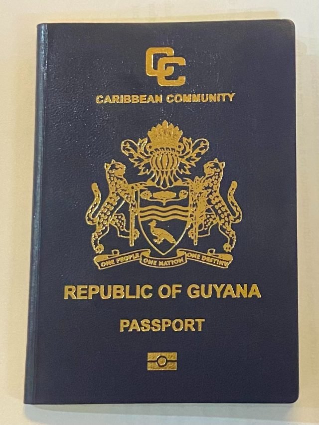 Guyana launches new 10-year e-passport