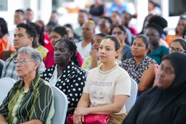 A section of the gathering at the meeting