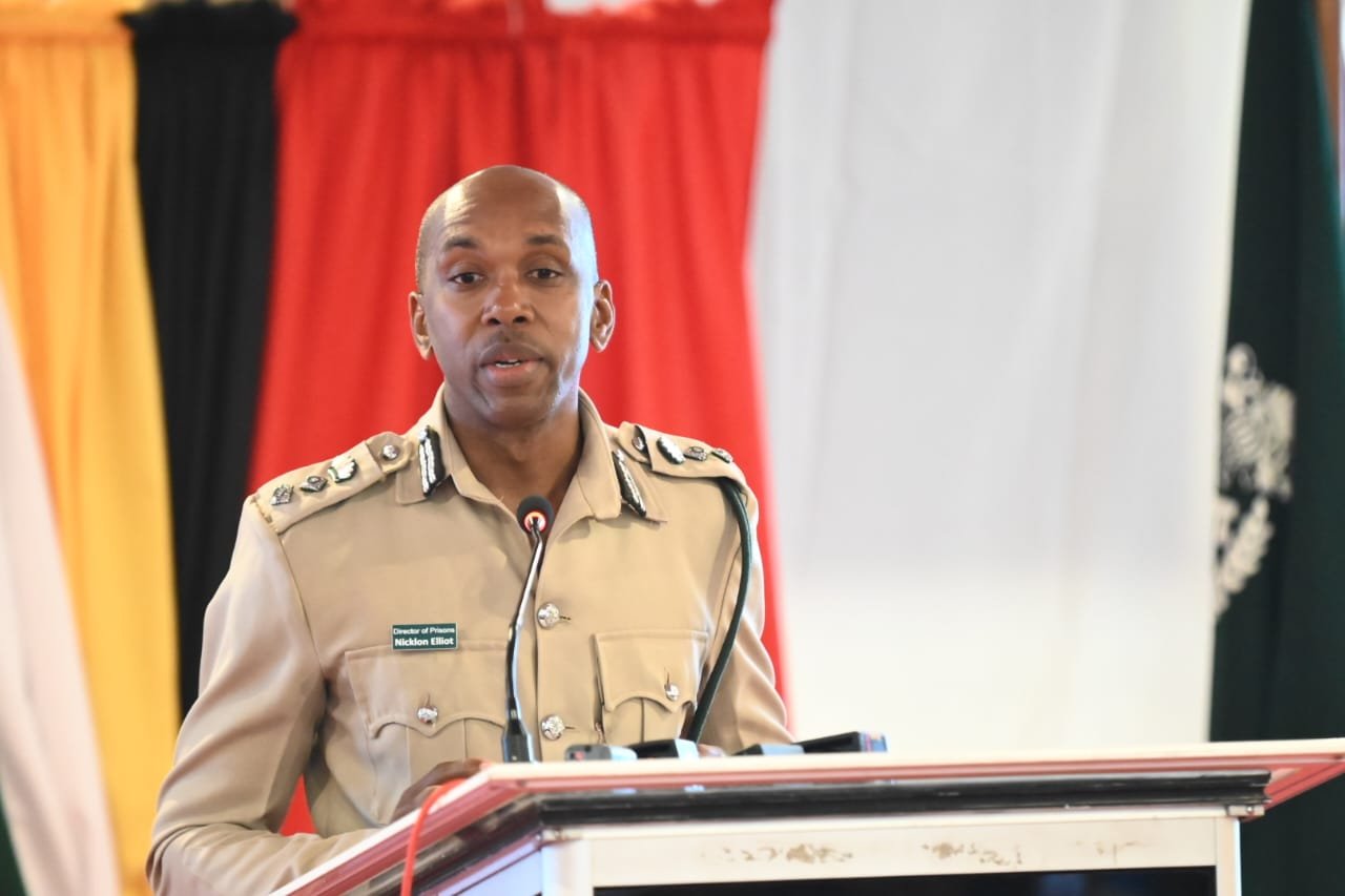 Director of Prisons, Nicklon Elliot