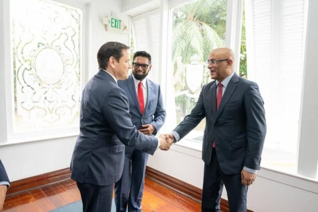 Jagdeo: Rubio’s visit signals stronger Guyana-US relations