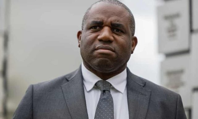 UK Foreign Secretary, David Lammy (The Guardian photo)