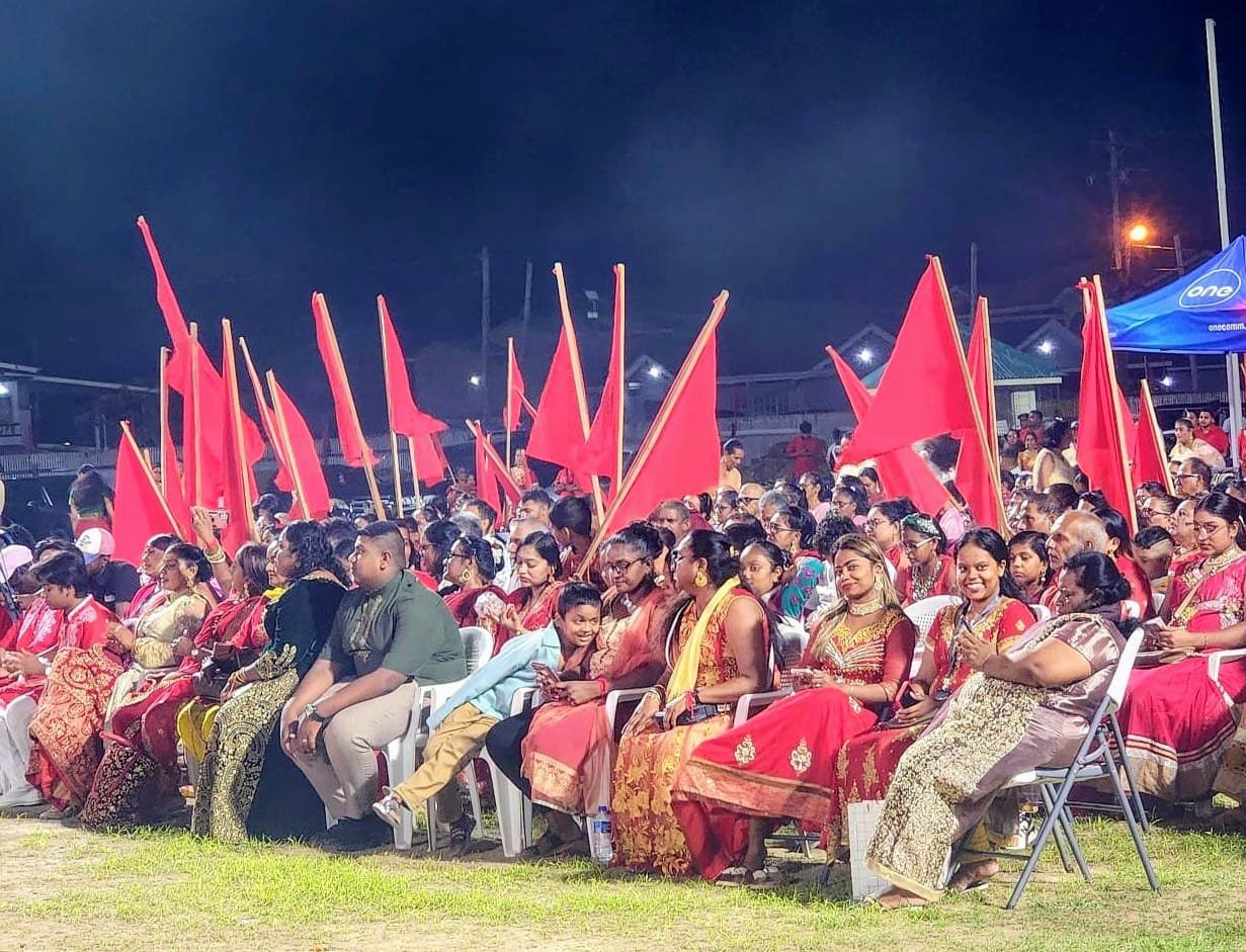 A section of the gathering at the LBI Ground