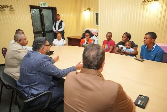 President Ali at the meeting last night