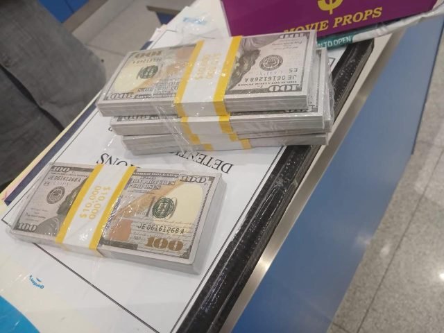 GRA intercepts suspected fake US $100 bills at CJIA