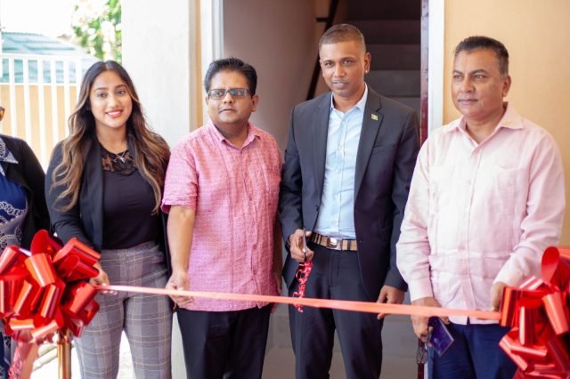The opening of the company in Guyana