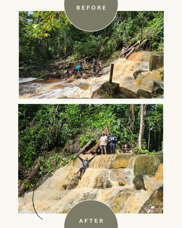 Earth Day celebrated with environmental restoration at Baracara Falls