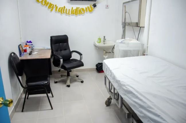 An interior view of Industry Health Centre