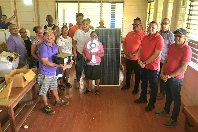 Lives of Hosororo residents ‘brighten’ with solar panels
