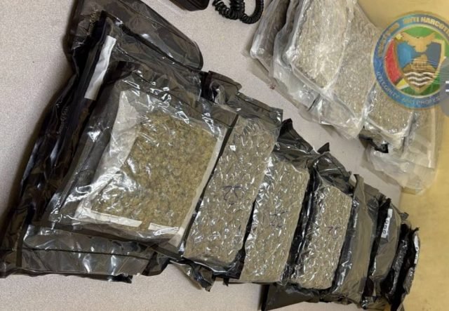 Cannabis found in barrels at CJIA; two in custody