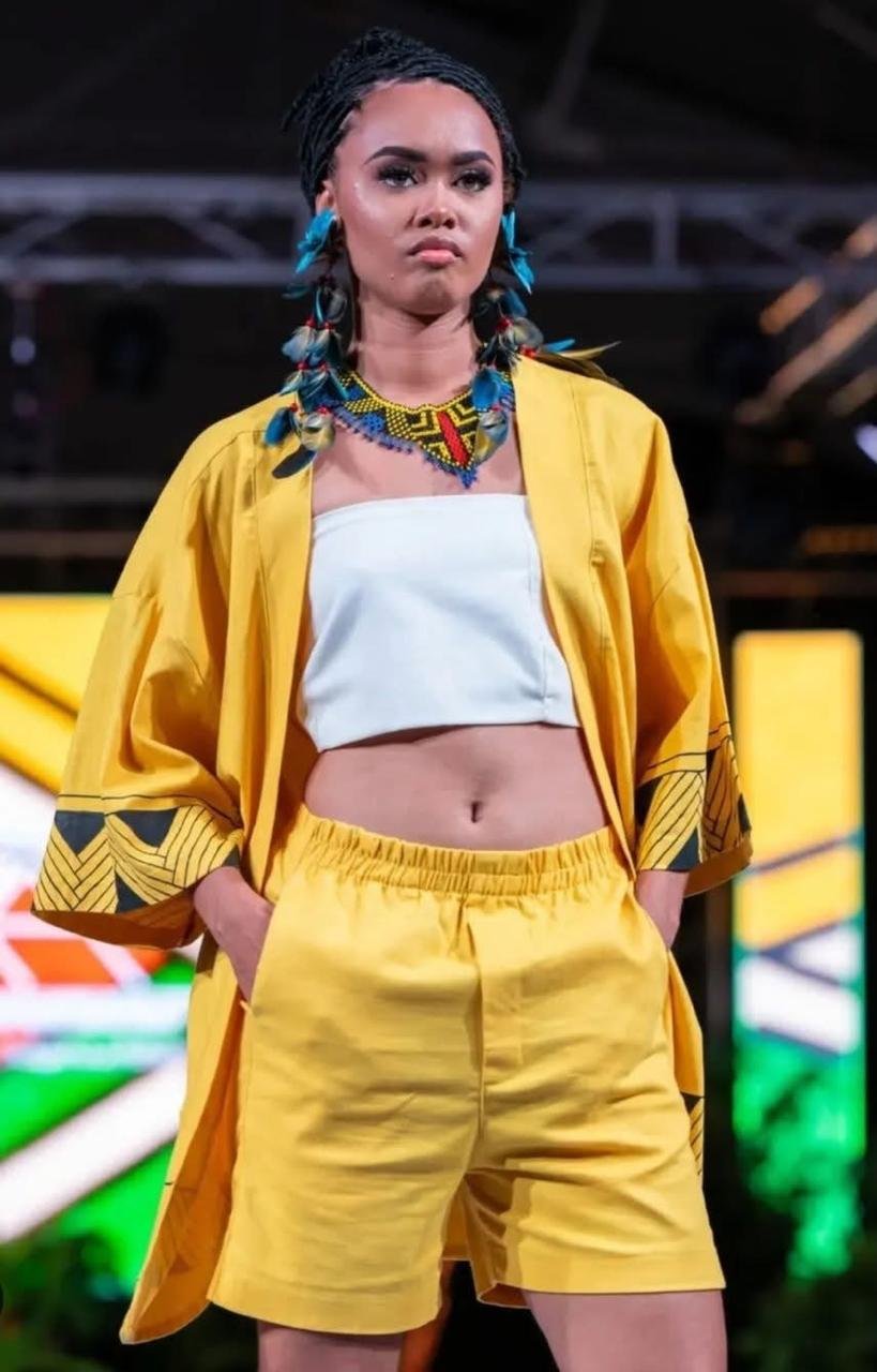 Katia Fitzpatrick creations at the recently concluded Origins Fashion Festival