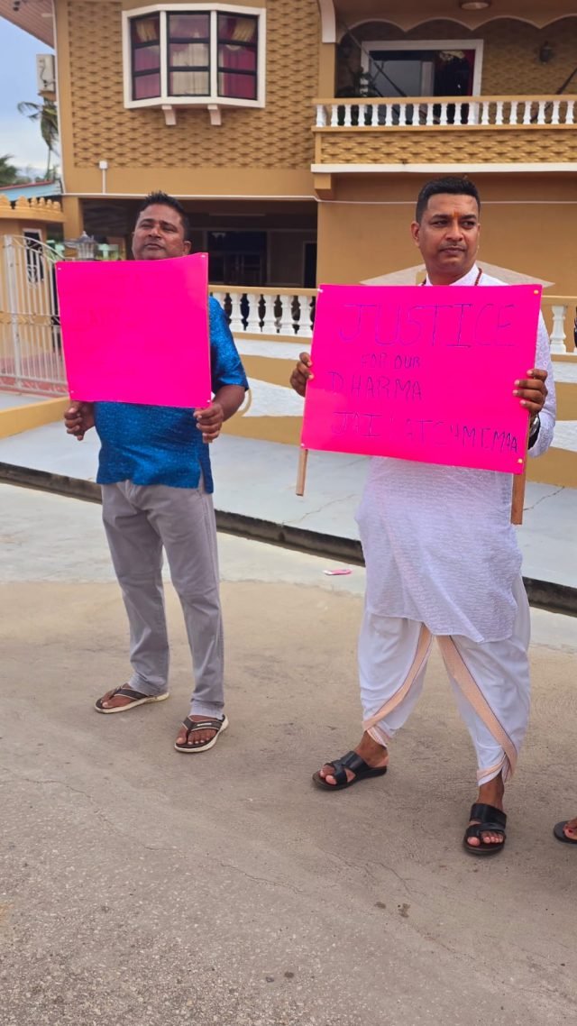 Religious leaders showing their support