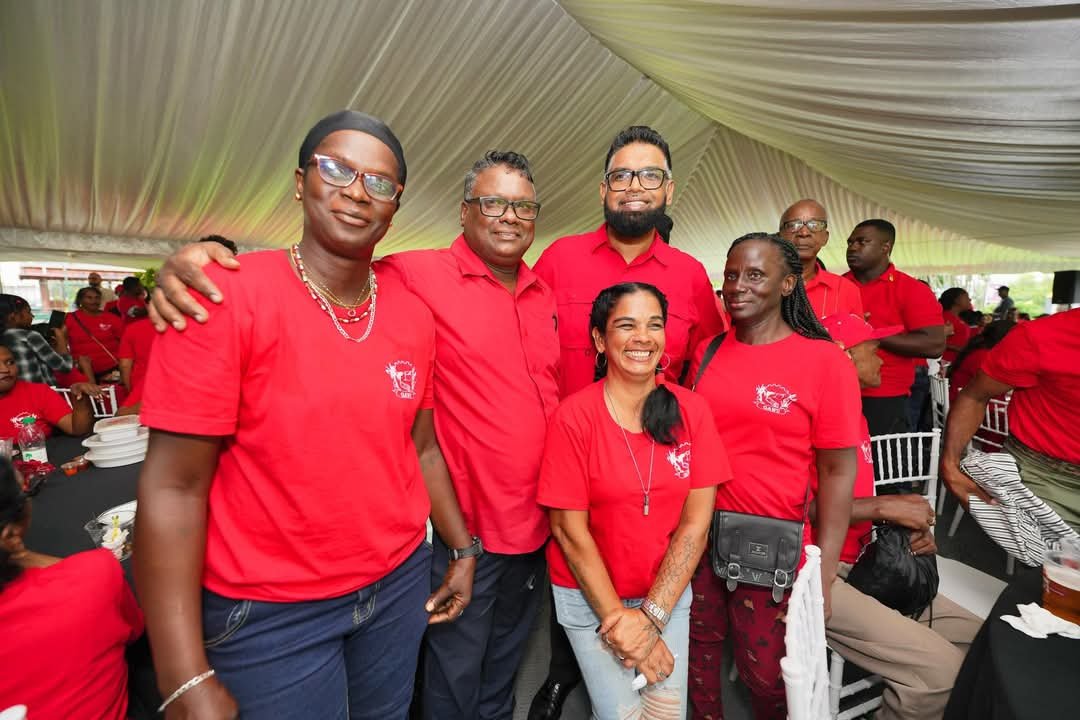 President Ali with attendees at the launch