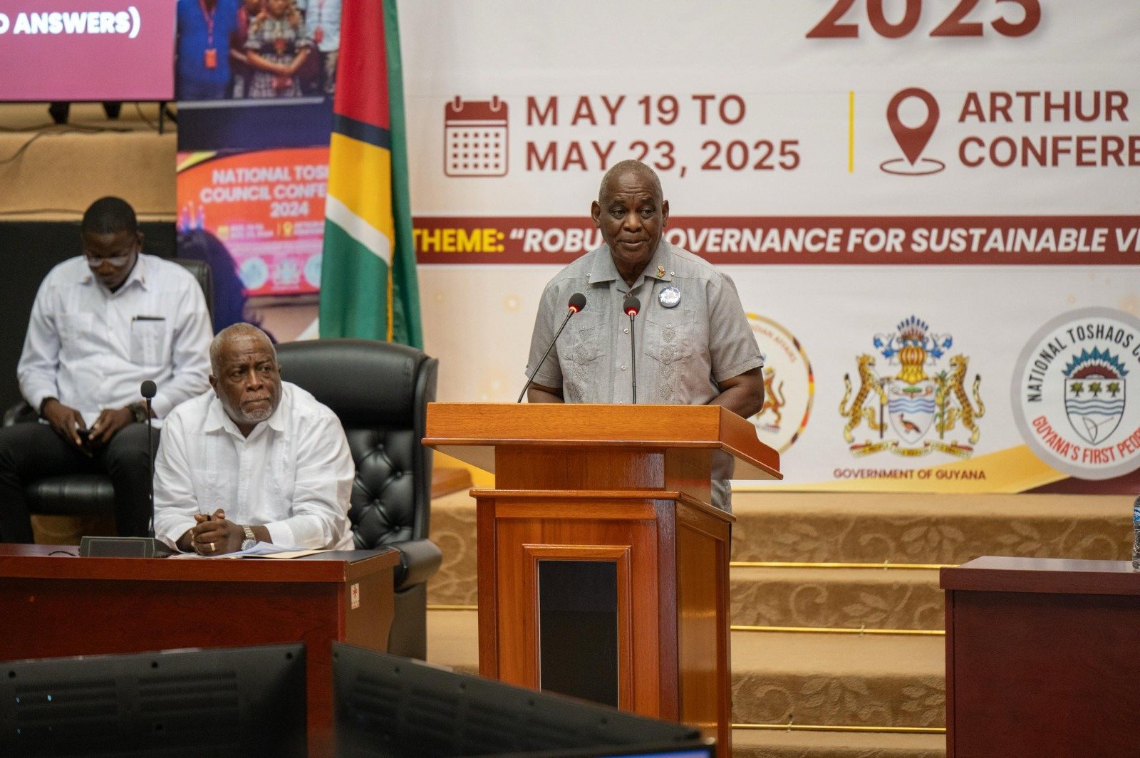 Home Affairs Minister Robeson Benn