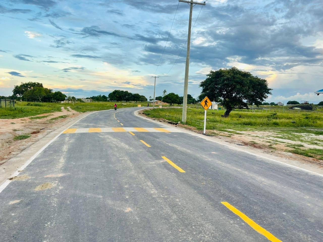 The road complete
