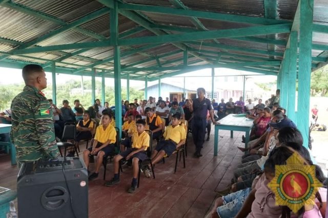 Brigadier Khan meeting with residents 