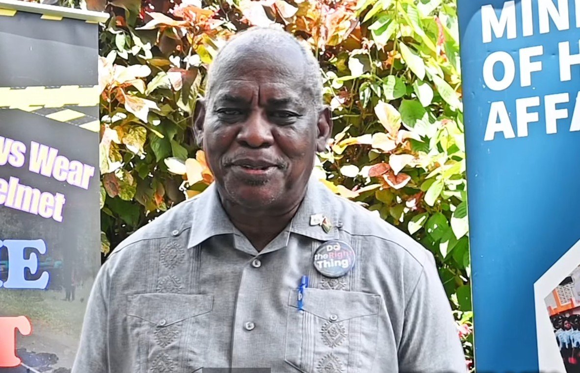 Home Affairs Minister Robeson Benn