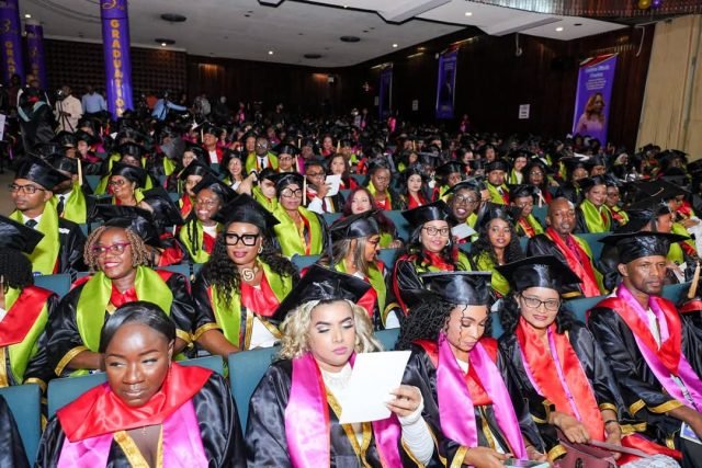 A section of the graduands