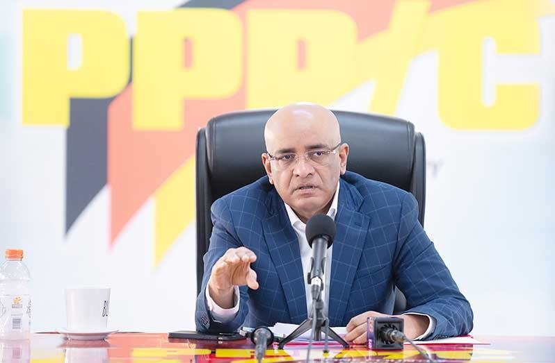 PPP General Secretary, Dr Bharrat Jagdeo