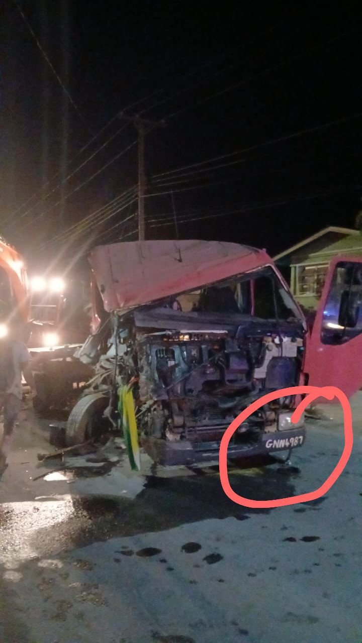 A scene at the accident site