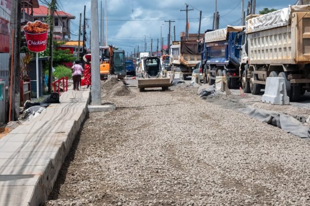 Traffic diversions implemented on East Bank Demerara to ease congestion