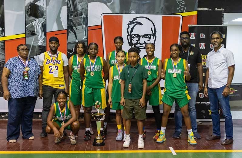 Kwakwani Secures Three Titles at National Schools Basketball Festival