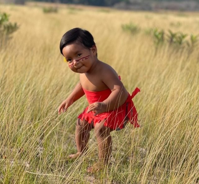 Photo of Akawaio child earns Jasia Cornelius top spot in national contest