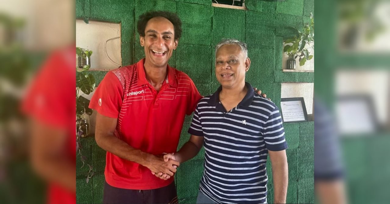 Grandmaster Samy Shoker on three-day visit to Guyana