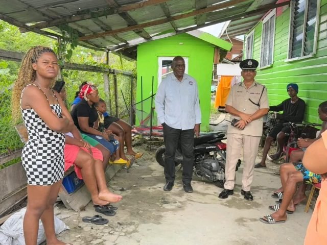 Minister Benn meets relatives of the victims