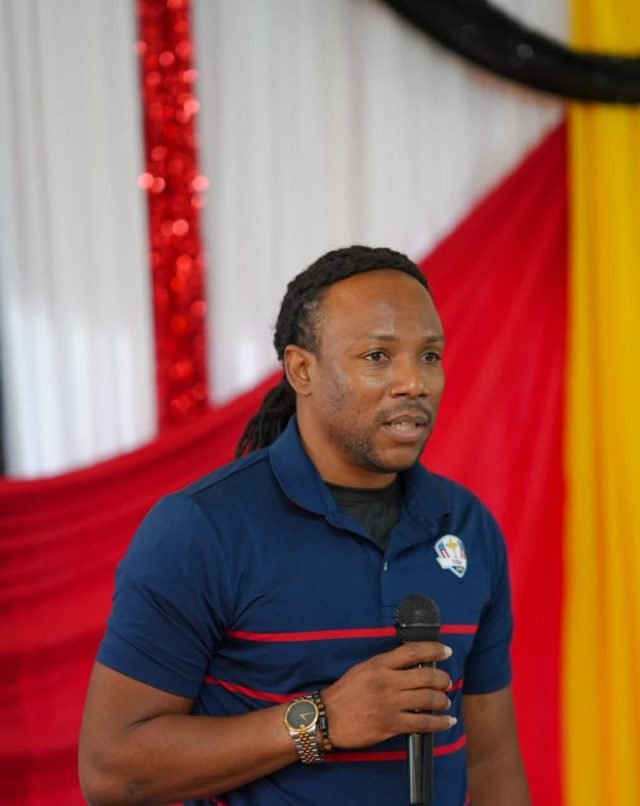 Former APNU Member of Parliament Jermaine Figueria also addressed the gathering