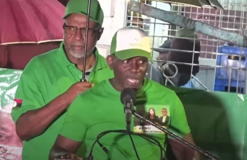 APNU takes message of better wages, safer communities to Agricola