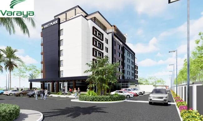 An artist's impression of the Hyatt Place Hotel at Providence