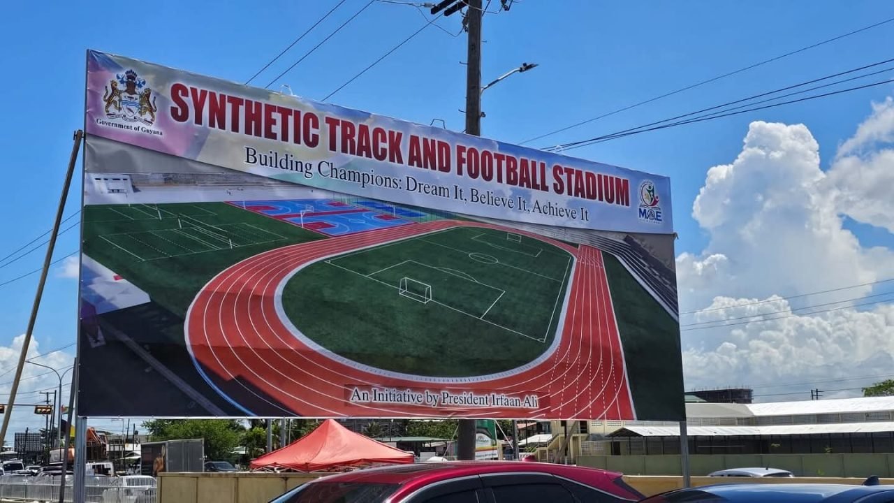 300m athletic track, major sports hub planned for Georgetown