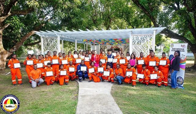 Mother, sons graduate from electrical, plumbing programmes