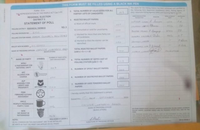 GECOM denounces fake Statement of Polls, warns against misinformation