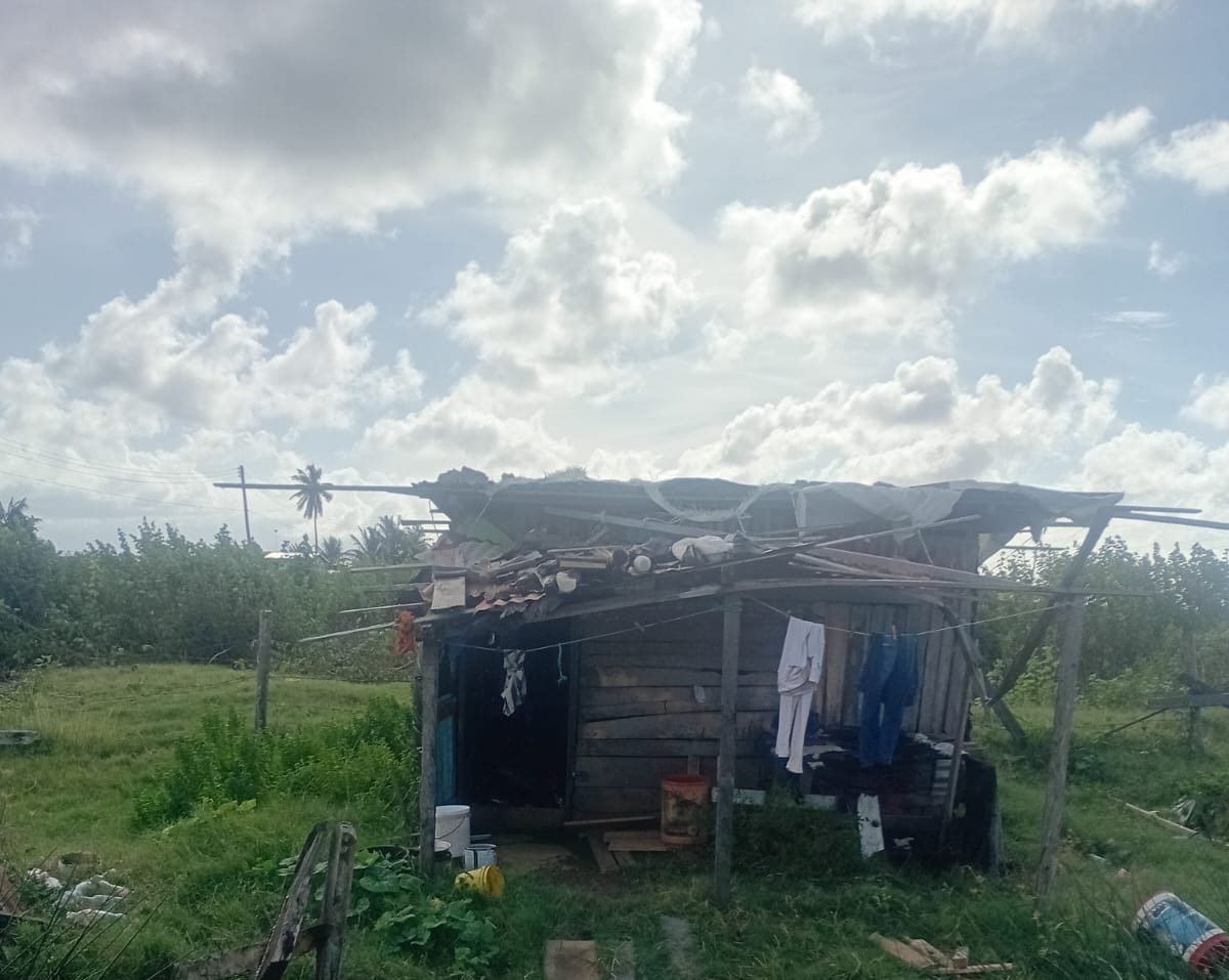 The home that was ransacked