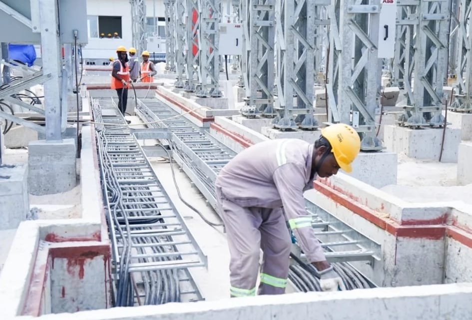 Ongoing works at the site (DPI photo)