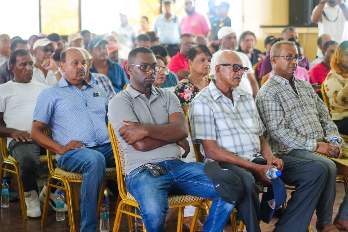 Region Six farmers at the meeting