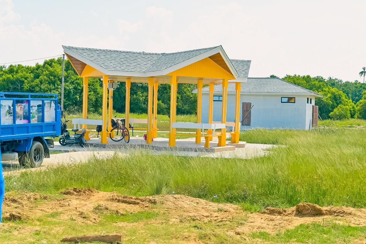 Works ongoing at the beach