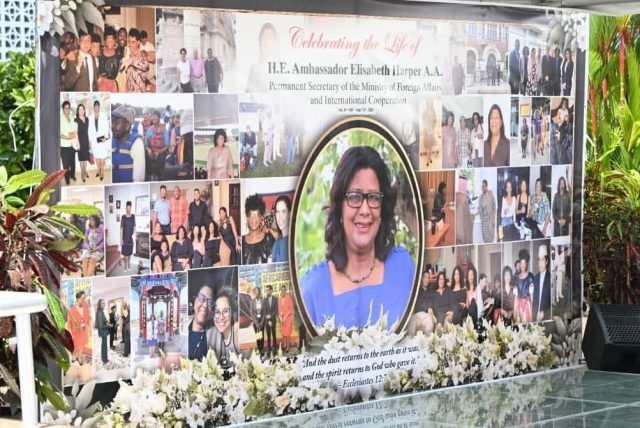 Ambassador, trailblazer Elisabeth Harper laid to rest