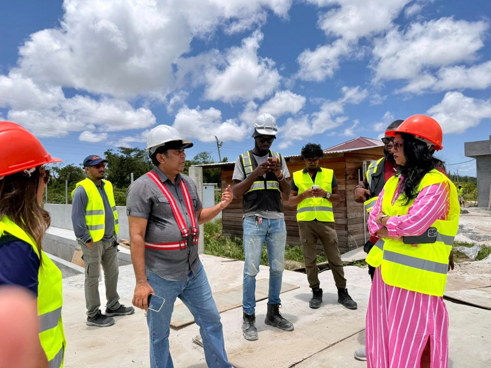 Minister Parag visits site of Guyana’s first school for the deaf