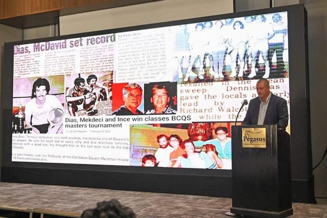 Guyana Squash Association launches ‘Hall of Fame’ on 60th anniversary