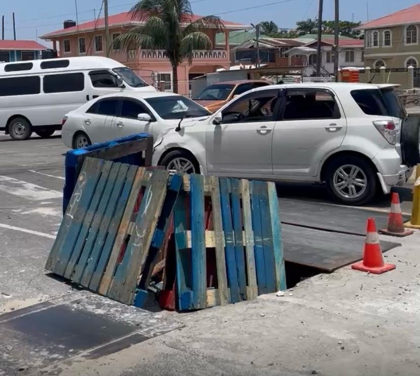 Residents urge swift repairs to collapsed section at Dennis and Middleton Streets